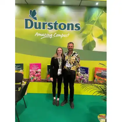 L-R Katie Durston and Dan Durston at Glee Floral Thursday