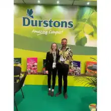 L-R Katie Durston and Dan Durston at Glee Floral Thursday
