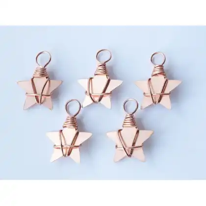 Handmade Copper Stars