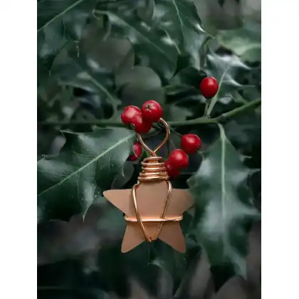 Handmade Copper Stars