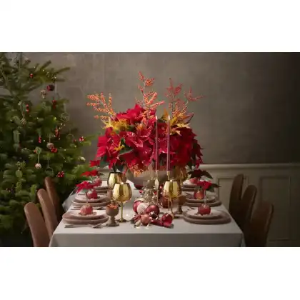 Christmas tablescape