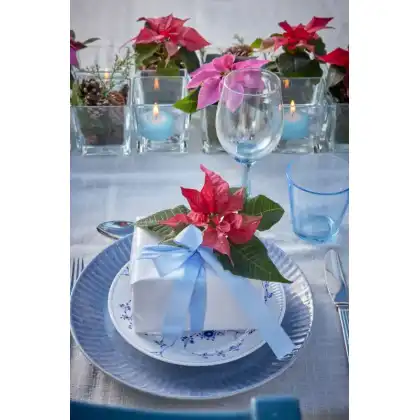 Scandi chic Christmas tablescape