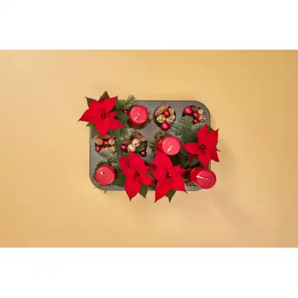 DIY: Muffin Tin Advent Centrepiece