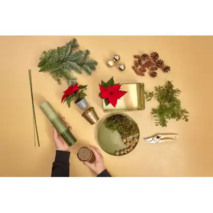 DIY: Floral Cookie Tin Advent Gift