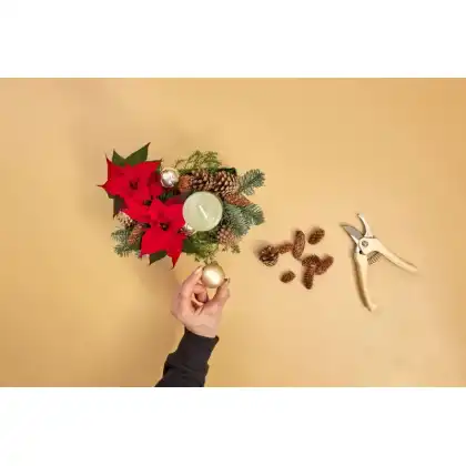DIY: Floral Cookie Tin Advent Gift