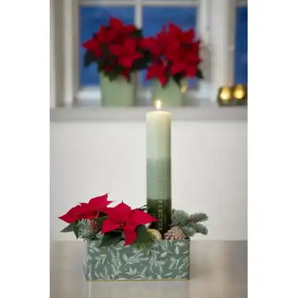 DIY: Floral Cookie Tin Advent Gift