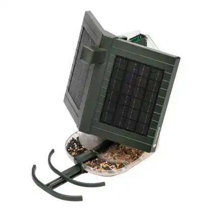 FeatherSnap smart bird feeder with HD camera