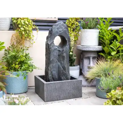 Easy Fountain Water Feature: Cambrian Monolith