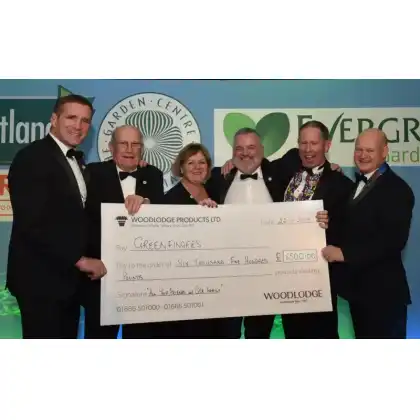 Woodlodge Products Donation to Greenfingers Charity