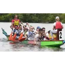 Greenfingers Dragon Boat racers 2024