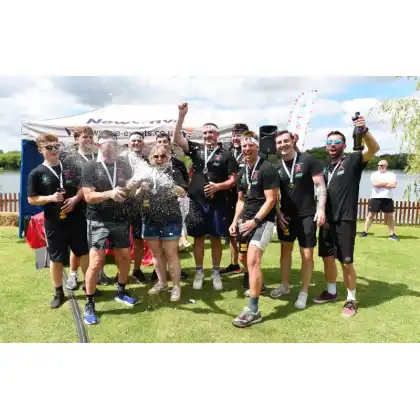 Westland Warriors win the Greenfingers Charity Dragon Boat race